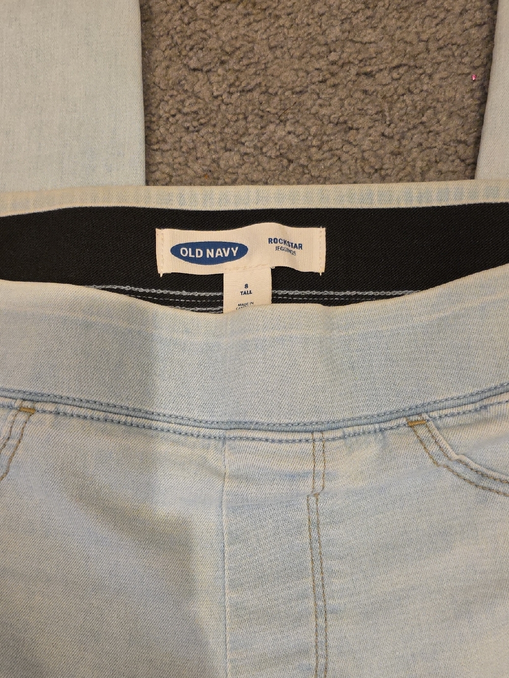 Old Navy Light Blue Women's Jeggings - Rockstar Style